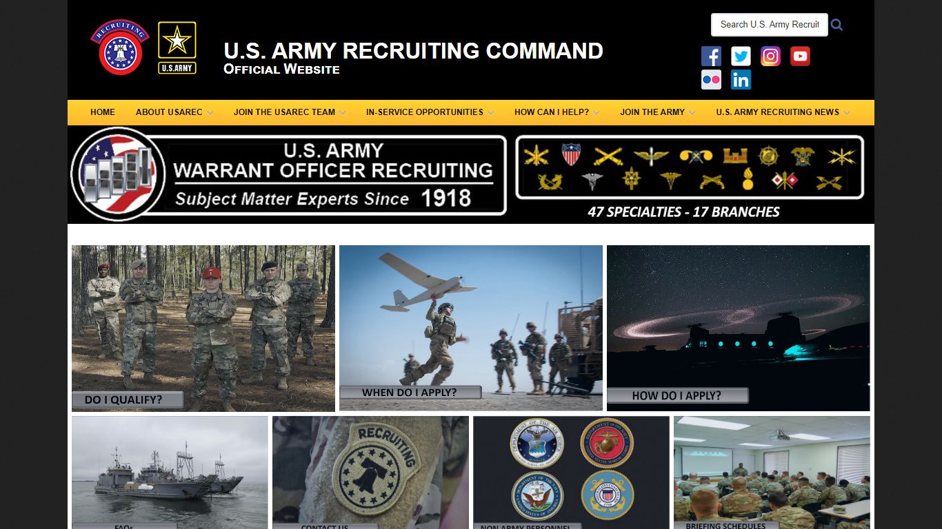 U.S. Army Warrant Officer Recruiting